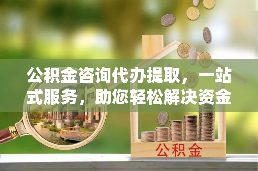 礼县公积金咨询代办提取，一站式服务，助您轻松解决资金难题